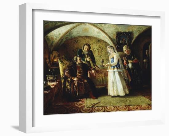 The Introduction, 1868-Konstantin Egorovich Makovsky-Framed Giclee Print