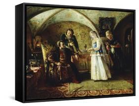 The Introduction, 1868-Konstantin Egorovich Makovsky-Framed Stretched Canvas