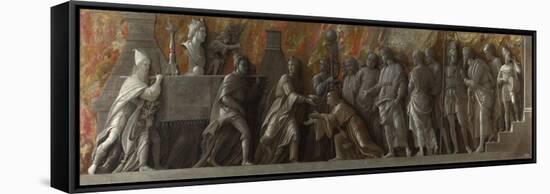 The Introduction of the Cult of Cybele at Rome, C. 1505-Andrea Mantegna-Framed Stretched Canvas