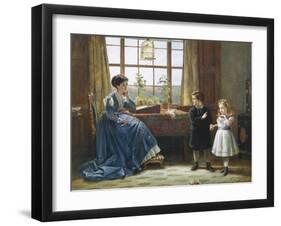 The Introduction-George Goodwin Kilburne-Framed Giclee Print