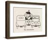 The Introduction-William Heath Robinson-Framed Art Print