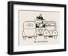 The Introduction-William Heath Robinson-Framed Art Print