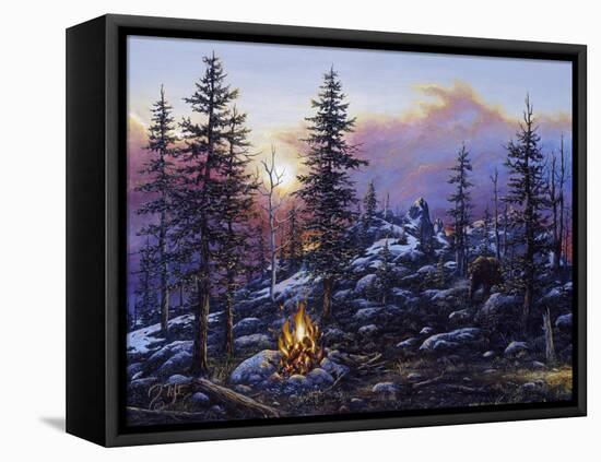 The Intruder-Jeff Tift-Framed Stretched Canvas