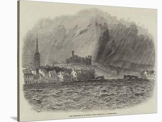 The Inundation at Inverness-Samuel Read-Stretched Canvas