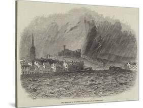 The Inundation at Inverness-Samuel Read-Stretched Canvas
