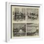 The Inundations Round Paris-null-Framed Giclee Print