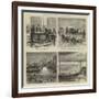 The Inundations Round Paris-null-Framed Giclee Print