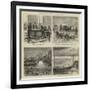 The Inundations Round Paris-null-Framed Giclee Print