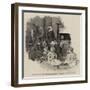 The Invalid Children's Aid Association, a Paralysed Family-Robert Barnes-Framed Giclee Print