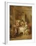 The Invalid's Breakfast-Sir David Wilkie-Framed Giclee Print