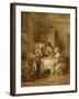 The Invalid's Breakfast-Sir David Wilkie-Framed Giclee Print