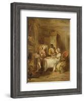 The Invalid's Breakfast-Sir David Wilkie-Framed Giclee Print