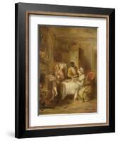 The Invalid's Breakfast-Sir David Wilkie-Framed Giclee Print