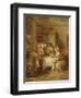 The Invalid's Breakfast-Sir David Wilkie-Framed Giclee Print