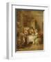 The Invalid's Breakfast-Sir David Wilkie-Framed Giclee Print