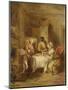 The Invalid's Breakfast-Sir David Wilkie-Mounted Giclee Print