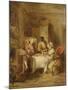 The Invalid's Breakfast-Sir David Wilkie-Mounted Giclee Print