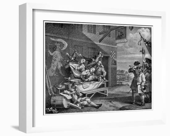 The Invasion, England, C1834-1860-Thomas Phillibrown-Framed Giclee Print