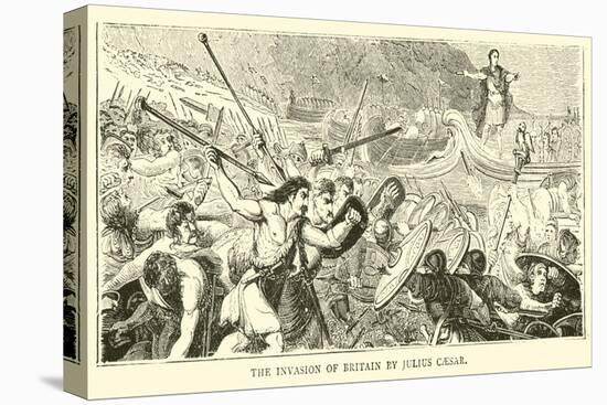 The Invasion of Britain by Julius Caesar-null-Stretched Canvas