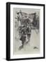 The Invasion of England by American Cyclists-null-Framed Giclee Print