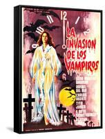 The Invasion of the Vampires, (aka La Invasion De Los Vampiros), 1963-null-Framed Stretched Canvas