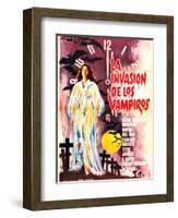 The Invasion of the Vampires, (aka La Invasion De Los Vampiros), 1963-null-Framed Art Print