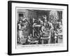 The Invention of Copper Engraving, Plate 20 from 'Nova Reperta'-Jan van der Straet-Framed Giclee Print