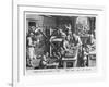 The Invention of Copper Engraving, Plate 20 from 'Nova Reperta'-Jan van der Straet-Framed Giclee Print