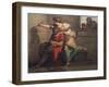 The Invention of Painting-Felice Giani-Framed Giclee Print