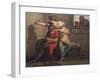 The Invention of Painting-Felice Giani-Framed Giclee Print