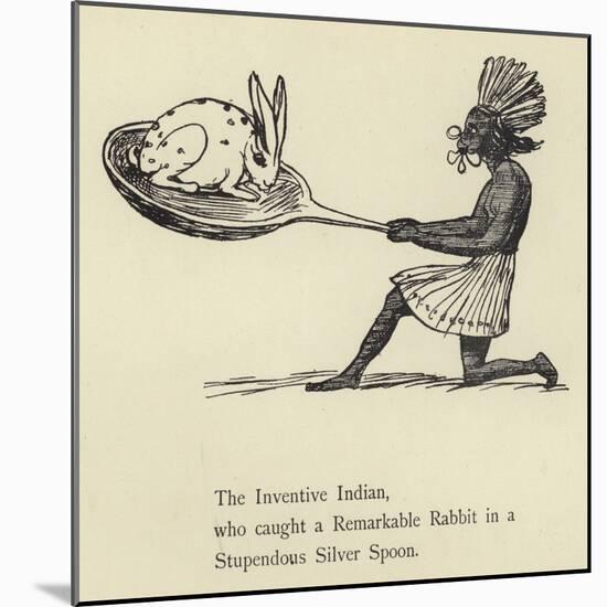 The Inventive Indian-Edward Lear-Mounted Giclee Print
