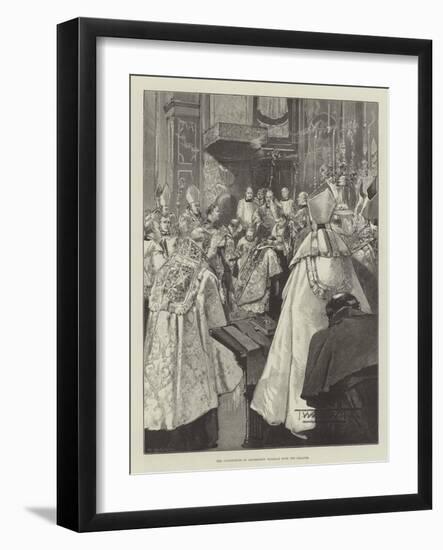 The Investiture of Archbishop Vaughan with the Pallium-Thomas Walter Wilson-Framed Giclee Print