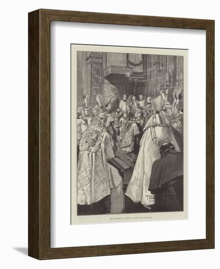 The Investiture of Archbishop Vaughan with the Pallium-Thomas Walter Wilson-Framed Giclee Print