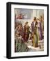 The Investiture of the Black Prince as a Knight of the Garter-Charles West Cope-Framed Giclee Print