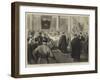 The Investiture of the Earl of Portarlington with the Order of St Patrick in Dublin Castle-Godefroy Durand-Framed Giclee Print