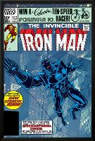 The Invinvible Iron Man No.152 Cover: Iron Man-Bob Layton-Lamina Framed Poster