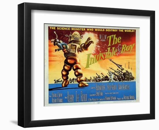 The Invisible Boy, 1957-null-Framed Art Print