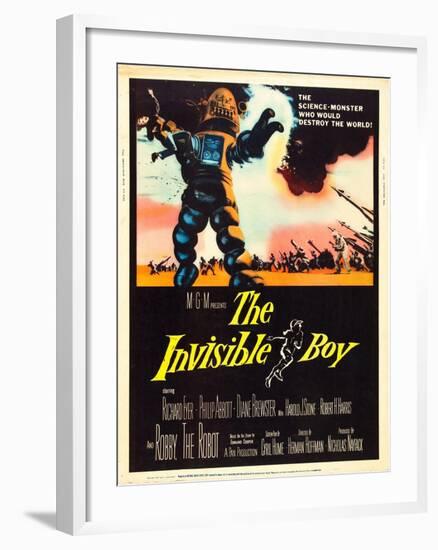 The Invisible Boy, Robby the Robot, 1957-null-Framed Photo