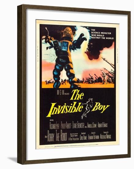 The Invisible Boy, Robby the Robot, 1957-null-Framed Photo