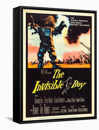 The Invisible Boy, Robby the Robot, 1957-null-Framed Stretched Canvas