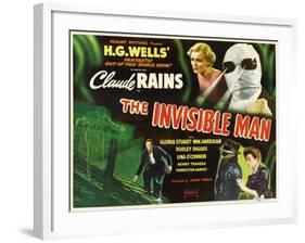 The Invisible Man, 1933, Directed by James Whale-null-Framed Giclee Print