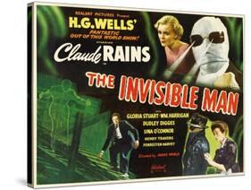 The Invisible Man, 1933, Directed by James Whale-null-Stretched Canvas