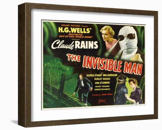 The Invisible Man, 1933, Directed by James Whale-null-Framed Giclee Print