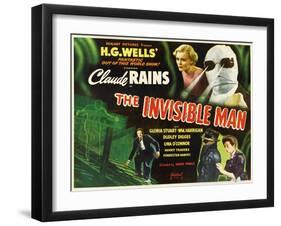 The Invisible Man, 1933, Directed by James Whale-null-Framed Giclee Print