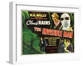 The Invisible Man, 1933, Directed by James Whale-null-Framed Giclee Print