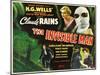 The Invisible Man, 1933, Directed by James Whale-null-Mounted Giclee Print