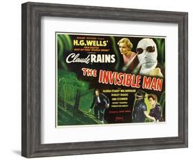 The Invisible Man, 1933, Directed by James Whale-null-Framed Giclee Print