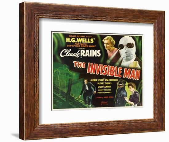 The Invisible Man, 1933, Directed by James Whale-null-Framed Giclee Print