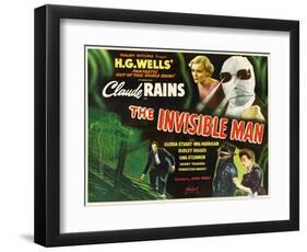 The Invisible Man, 1933, Directed by James Whale-null-Framed Giclee Print