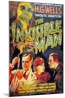 The Invisible Man, 1933, Directed by James Whale-null-Mounted Giclee Print